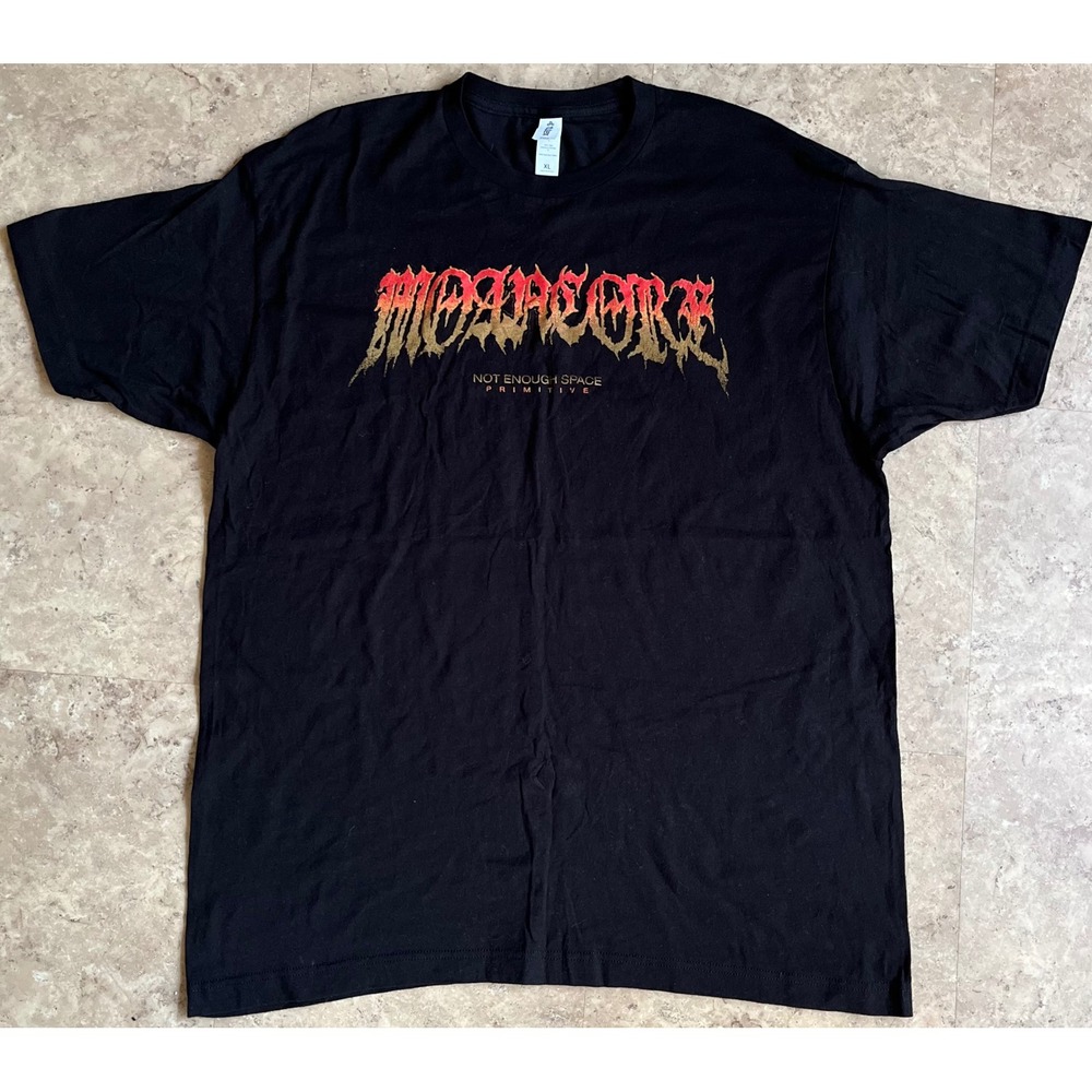 Tultex Not Enough Space Primitive Graphic T-Shirt Mens XL Black Deathcore Metal - Picture 2 of 7